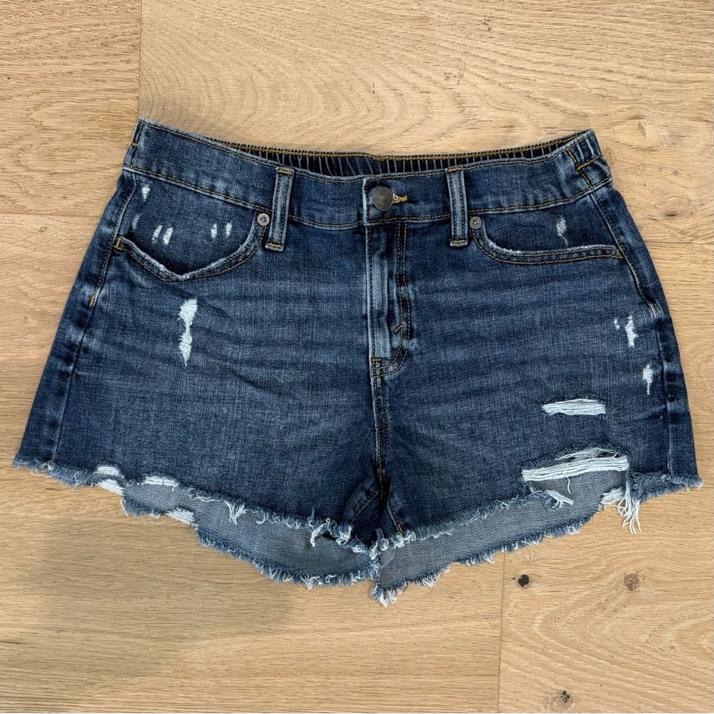 Aerie Distressed Denim Shorts